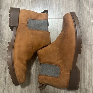 Sorel Tan Leather Boots